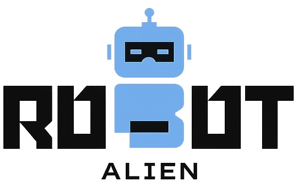 Robot Alien Logo